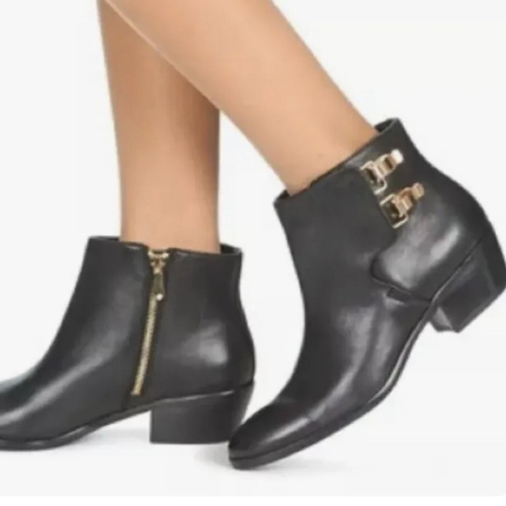 Sam Edelman PETER Low Boots Black sz 9
